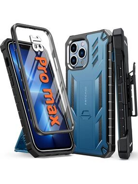 FNTCASE for iPhone 13 Pro-Max Case: Military Grade Shockproof Full Protective